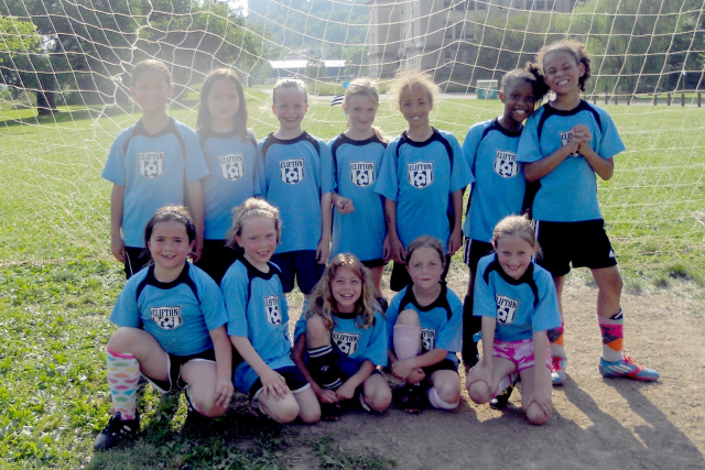 2012 Spring Girls Wings Team